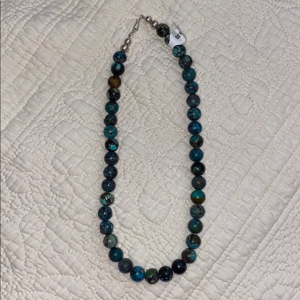 Turquoise Bead Necklace